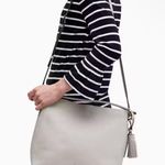 Kate Spade  Gray Orchard Street Natalya Pebble Leather Purse Photo 0