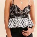 Anthropologie NWT By Freida Crochet Knit Layered Cami Size XL Photo 0