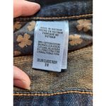 Lucky Brand  Delair Classic Rider Jeans Size 6/28 Embellished Pockets‎ Dark Wash Photo 3