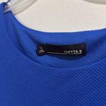 Chetta B Royal Blue Midi Formal Dress Photo 5