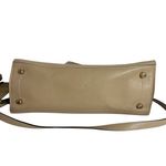 Coach M1781-25137 Beige Leather Tote Bag Adjustable Strap Gold Hardware Photo 7