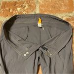 Lucy Activewear Shorts Women's XS Gray Stretch Low Rise Zip Fly Pocket Athletic Photo 4