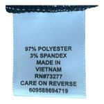 Elle Striped Wide Leg Sleeveless Jumpsuit Belted Women Size Medium NWT Photo 7