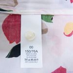 Kate Spade NEW ‎ botanical garden cotton button-front shirt floral print, size 00 Photo 15