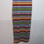 SheIn Boho Striped Sleeveless Tank Dress Square Neck Split Thigh Long Maxi Sz L Photo 2