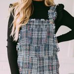 These Three Boutique Tweed Overalls Photo 0