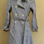 J Crew Womens Blue Striped Double Photo 0