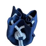 Jean Paul Gaultier Lg Navy Canvas Duffle Backback Nautical Rope Drawstring Photo 7