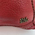 The Sak Iris Crossbody Bag In Red Pebbled Leather Zip Handbag Purse Photo 4