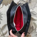 Black Coffin Crossbody Bag Purse Silver Chain Strap Halloween Dark Goth Photo 5