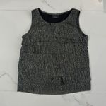 Dress Barn Collection  Women's Black/Sparkle Blouse Sleeveless Size 14w Photo 0