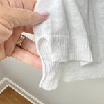 Athleta Sunrise Sweater in Bright White Size Medium Lightweight Summer Beachy Photo 5