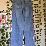 Women’s/juniors Disclosure Bow Jeans Size 0/ 24 Blue Photo 4