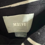 Maeve Anthropologie Moka One-Shoulder Stripe Dress Size Small Photo 6