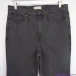 Madewell NEW Stovepipe Jeans in Banberry Wash: Raw-Hem Edition, 32 Photo 4