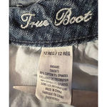 American Eagle  True Boot Women's Jeans Size 12 Reg 17" x 9‎ 1/2" x 31" Photo 6