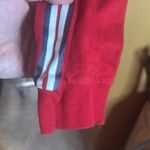 H&M Divided  Red Long Sleeve 100% Cotton Tee with Stripe Size Medium Photo 3
