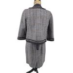 Rebecca Taylor Rebecca‎ Taylor 2 Pc Purple Tweed Dress Jacket A Line Silk Classic Retro Office Photo 3