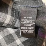 R&K Gray Purple Plaid Shift Dress Women's Size 14 Photo 6