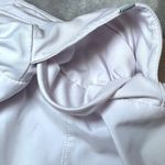 Nike Gym Shorts Womens Medium White/Lavender Dri Fit Running Sports Gym Pocket Photo 4