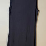 SKIMS  super soft dark ash grey high-neck maxi dress with stretch Photo 0