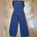 Michael Kors Mesh Top Jersey Jumpsuit NWT Women’s Size XS Blue Photo 5