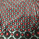 Roz & Ali  New geometric dress sleeveless‎ ruched waist pink blue women’s size 12 Photo 9