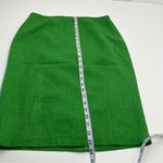 Talbots Kelly Green Midi Pencil Skirt Womens Size 6 Office Work Preppy NEW Photo 8