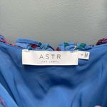 ASTR The Label Blended Blue Floral Print Button-Up Midi Dress S Photo 6