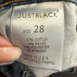 Just Black Classic Denim Jeans, Size 28 Photo 6