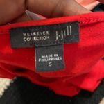 J.Jill Wearever Collection Red Jersey Knit Short Sleeve Tunic Top Size Small Photo 3