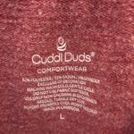 Cuddl Duds  Comfort Wear Maroon Sweatshirt Large Photo 2