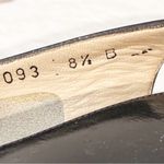 Salvatore Ferragamo  Peeptoe Slingback Sandals Patent ITALY Black Size 8.5B Photo 1