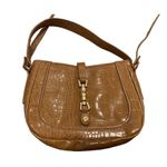 Brown Faux Leather Crossbody Shoulder Bag Purse Preppy Photo 4