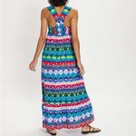 BORGO DE NOR Mila Floral Print Maxi Dress in Talitha Blue Sz 8 UK/4 US Photo 2