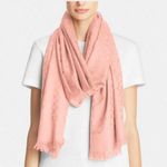 Coach 💕💕 Signature C Wrap Scarf ~ Light Pink Photo 7