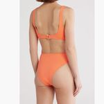 Hutch NWT Mendes One-Piece Swimsuit Medium, CORAL Photo 2