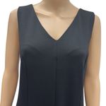 Kate & Mallory  Black Sleeveless Laser Cut Hem Zip Back Cocktail Dress Size XL Photo 2