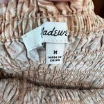 Madewell Lucie smocked tank linen-blend mini dress Photo 8