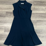 MM.LaFleur Dark Blue Dress Women’s Sleeveless Elegant Midnight Size Medium Photo 0