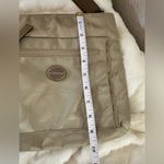 Coach Vintage  Signature Nylon Crossbody Swingpack – Khaki Saddle Photo 6