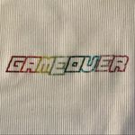 Princess Polly  Game Over Tee in White Photo 2