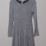 Anthropologie Dolan Left Coast Piper Pleated Skater Dress in Gray – Sz XS – EUC Photo 1