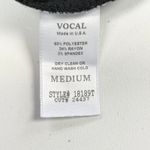 Vocal USA Studded Ribbed Tank Top Cami Womens Medium Black Rocker Punk Grunge Photo 7