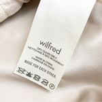 Aritzia Wilfred X Destiny Double Breasted Marisol Plaid Blazer Light Brown Tan Photo 9