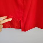 Requirements  Vintage Red Pencil Straight Skirt L Photo 2