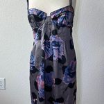 Rebecca Taylor  - Blue Grey & Pink Silk Floral  Photo 0