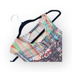 new Ostwald Helgason ➤ Haute Couture Edgy Silk Rip Print Asymmetrical Dress ➤ XS Pink Photo 5