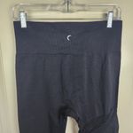 Zyia Active Black Angle 7/8 Grid Perforated High Rise Seamless Leggings Size M Photo 6