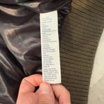 American Eagle  Down Puffer Vest Faux Fur Removable Zipper Hood Women's Medium Photo 5